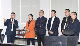 乐山市副市长席代金、雷建新到乐橙游戏官网调研