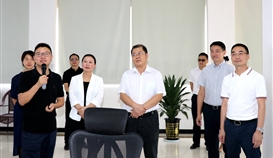 市委副书记蒋刚到乐橙游戏官网钒钛考察调研