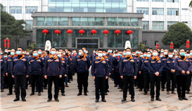 吹响号角┃乐橙游戏官网钒钛隆重举行升国旗仪式