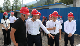 控疫情、拼经济 ，市委书记马波一行到乐橙游戏官网钒钛调研重点项目建设