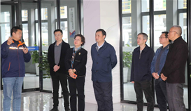 市政协调研组到乐橙游戏官网钒钛调研指导工作