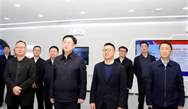 辽宁省朝阳市委书记单义一行莅临乐橙游戏官网参观考察