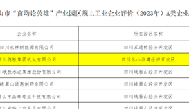 乐橙游戏官网钒钛入选2023年度“亩均论英雄”产业园区规上工业A类企业